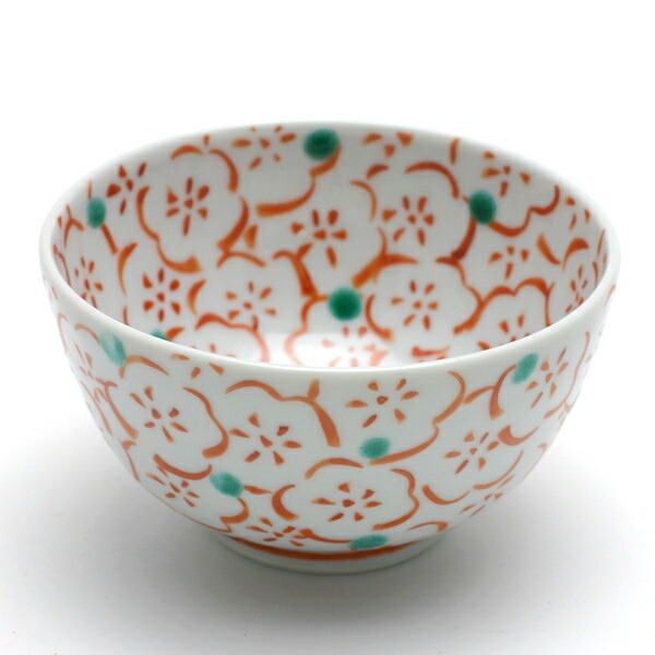 楽天市場】京焼：色絵紅白梅文4寸皿・伏原博之《小皿・13.0cm