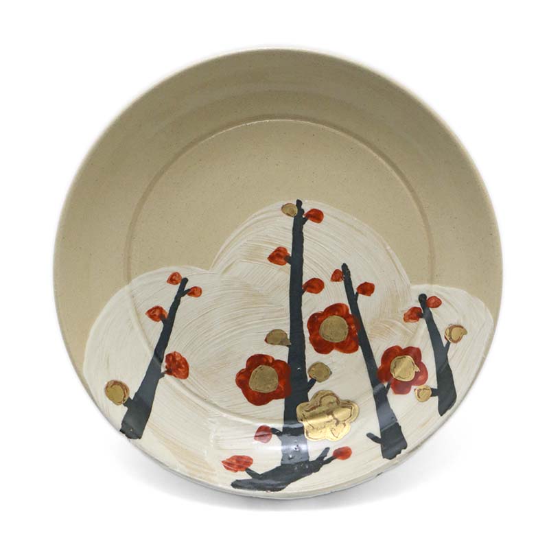 楽天市場】九谷焼：萬暦赤絵双龍文向付・正木春蔵《小皿・14.8cm