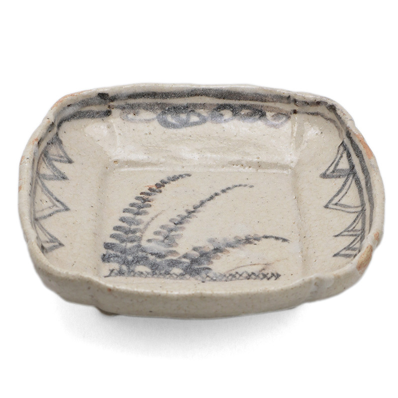 楽天市場】赤絵芙蓉手皿・小・砂高台・土山敬司《中皿・17.5cm》 : 和