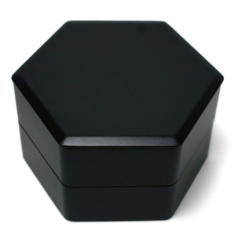 楽天市場】厄払い南天重箱黒内朱 6.5 二段重 南天[会津漆器][厄除け