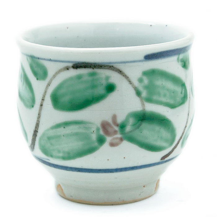 楽天市場】九谷焼：染付色絵竹文湯呑・須田菁華《湯呑》 : 和食器の