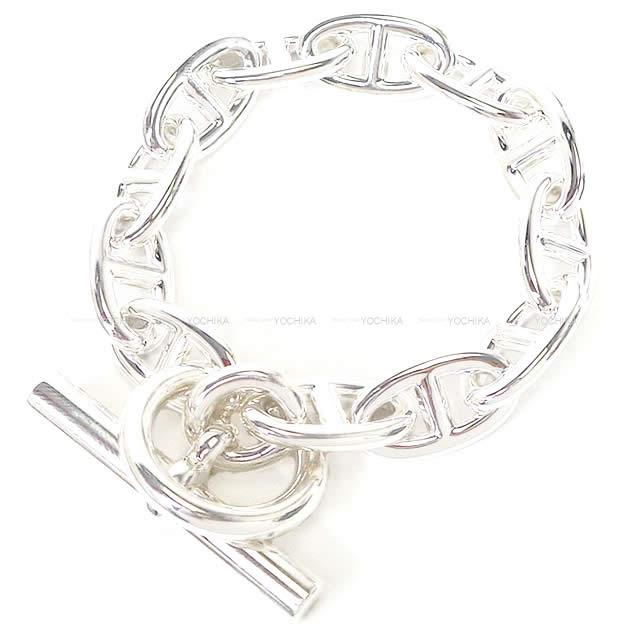 ご褒美に Hermes エルメス ブレスレット バングル シェーヌダンクル Gm 12コマ シルバー925 新品未使用 Hermes Bracelet Bangle Chaine D Ancre Gm Silver 925 Never Used Authentic あす楽対応 よちか Mergertraininginstitute Com