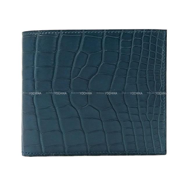 大好評ビッグ割引 二つ折り財布 Men S エルメス ご褒美に アリゲーターマット Mc2 Used Authentic Bi Fold コペル Alligator Mc2 メンズ Copernic 新品未使用 メンズ ニクス アリゲーターマット Crocodile Mat Never Yochika Yochika Used Authentic