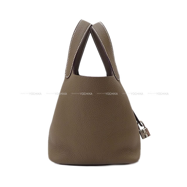 エルメス　ピコタンpm エルメス ピコタンロックPM エクラ アルドワーズ グリプラチナ