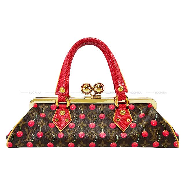 【美品】LOUIS VUITTON パラプリュイ モノグラム チェリーブロッサム ルイ·ヴィトン】「LOUIS VUITTON × MURAKAMI」の第2章「チェリー