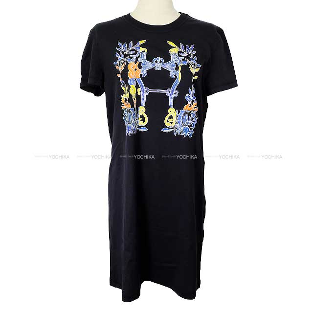 新品　2025 エルメス　Tシャツ　ワンピース エルメス HERMES 2025春夏ボルデュック ドレス ワンピースT