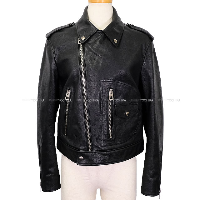 【美品】Dior 黒 ジャケット ライダース 風 ウエスト調整可能 楽天市場】【ディオール】Dior サドルポケット レザー ダブル
