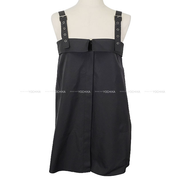 Dior ディオール ブラウス ロゴ刺繍 黒 (ブラック) コットン #36 シルバー金具 521B87A3356 キャミソール 新品(Dior Blouse logo embroidery Noir (Black) Cotton Silver HW 521B87A3356 Camisole[BRAND NEW][Authentic])｜YOCHIKA 京都下鴨店