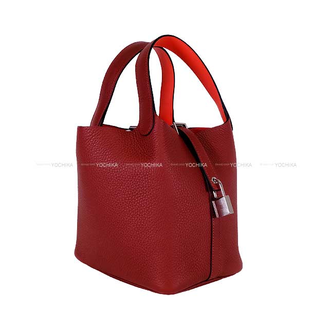 【上品☆HERMES】 Picotin Lock 18 ピコタンロック カーゴ エルメス ピコタンロックカーゴ18/PM ブラック キャンバス