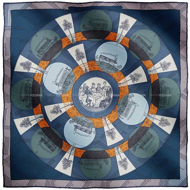 エルメス スカーフ HERMES ガウロッシュ45 オムニバスゲーム リミックス エルメス ガヴロッシュ 45 オムニバスゲーム リミックス シルク