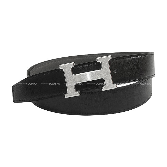 エルメス コンスタンスベルト70 □C ブラック シルバー金具 レザー 付属品 HERMES エルメス ベルト・バックル コンスタンス ミニ サイズ70