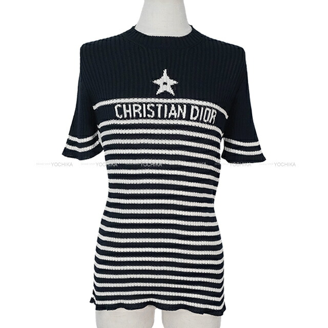 Christian Dior 半袖ニットトップス 楽天市場】クリスチャンディオール Christian Dior クロップド