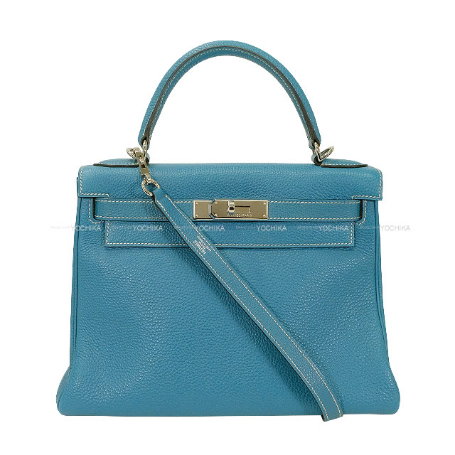 楽天市場】【HERMES】エルメス ケリー28 ブルーニュイ ネイビー系 トゴ