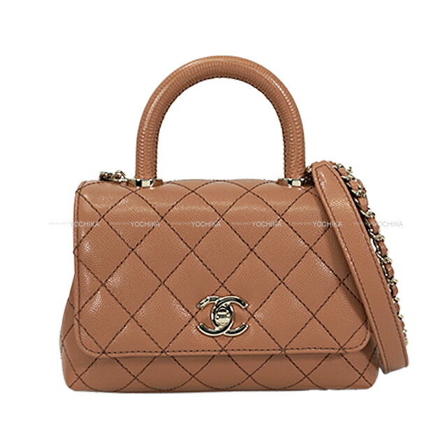 楽天市場】CHANEL シャネル マトラッセ ココハンドル 24 フラップ 2way