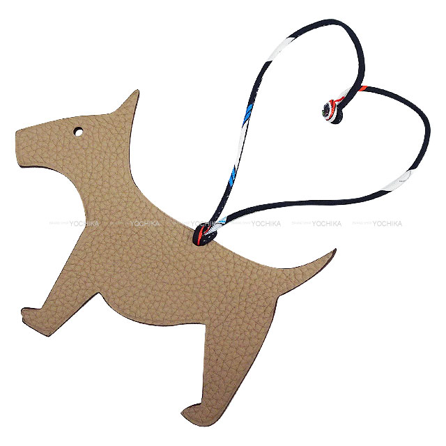 プティアッシュ ptith エルメス プードル チャーム ベージュ 茶 未使用 楽天市場】エルメス プティ アッシュ チャーム プードル トープ