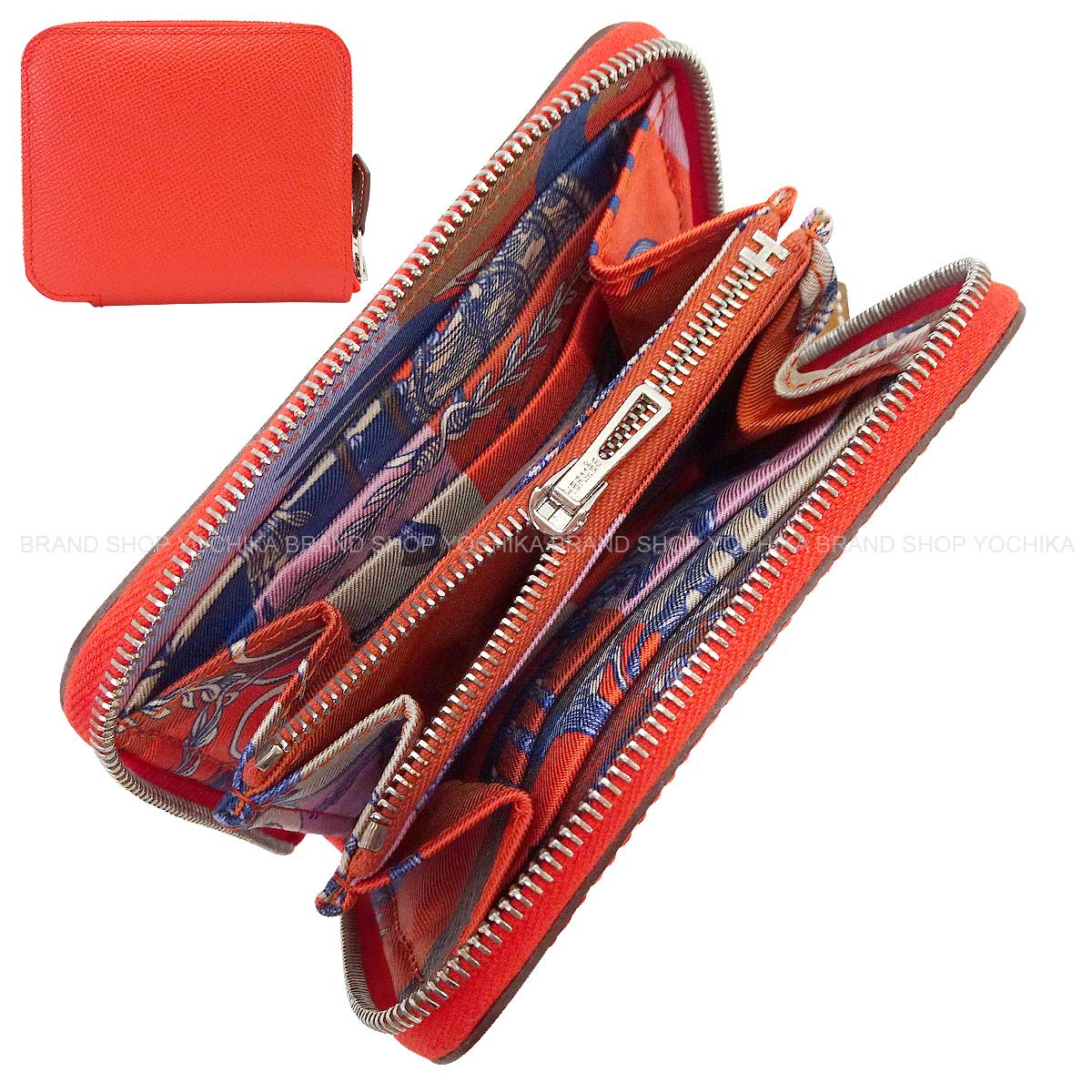 楽天市場】≪新品≫エルメス アザップ シルクイン コンパクト ラウンド