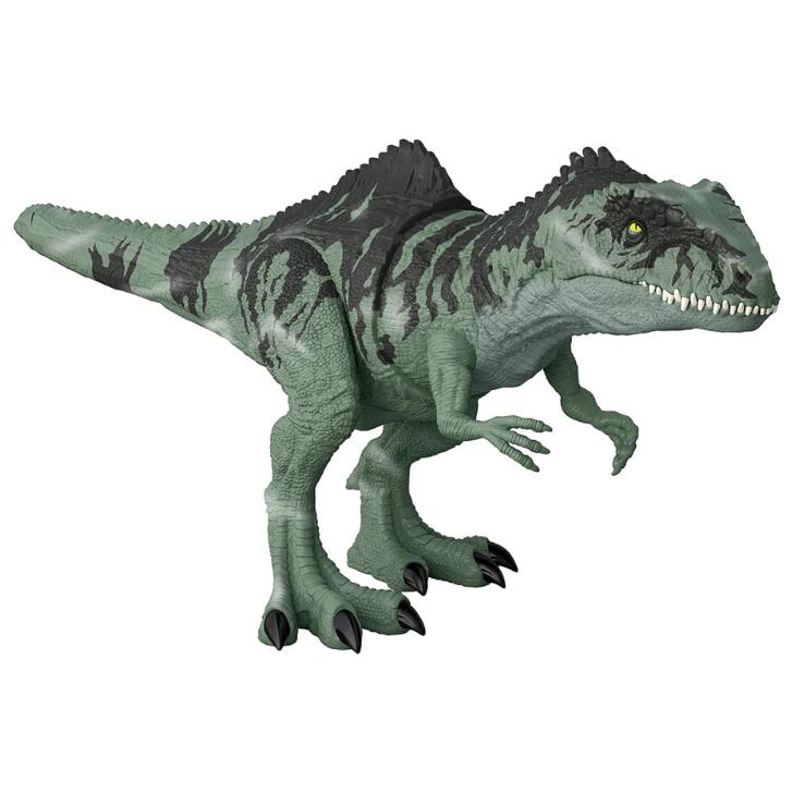 【5/23 20:00~ 5/27 01:59 ポイント5倍】マテル ジュラシックワールド(JURASSIC WORLD) スーパーかみつき! ほえるギガノトサウルス 恐竜 おもちゃ 全長:約55cm 4才~ GYC94 プレゼント 男の子 クリスマス 誕生日 きょうりゅう
