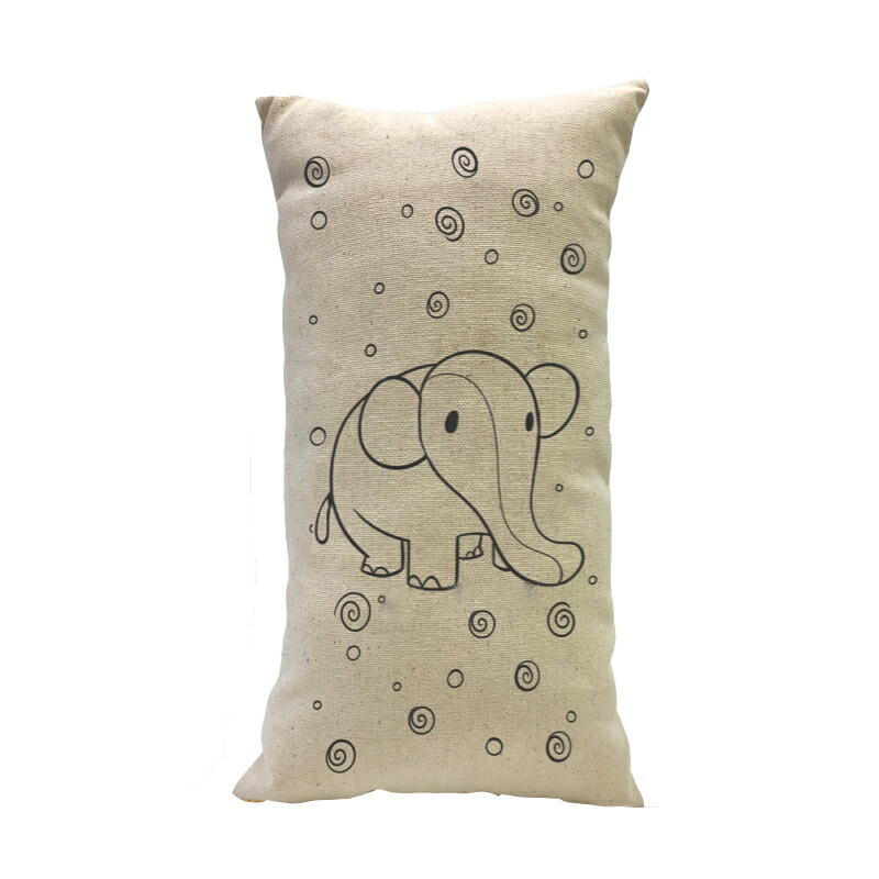 【楽天市場】塗り絵 クッション Yogibo Canvas Cushion Long/ ヨギボー キャンバス