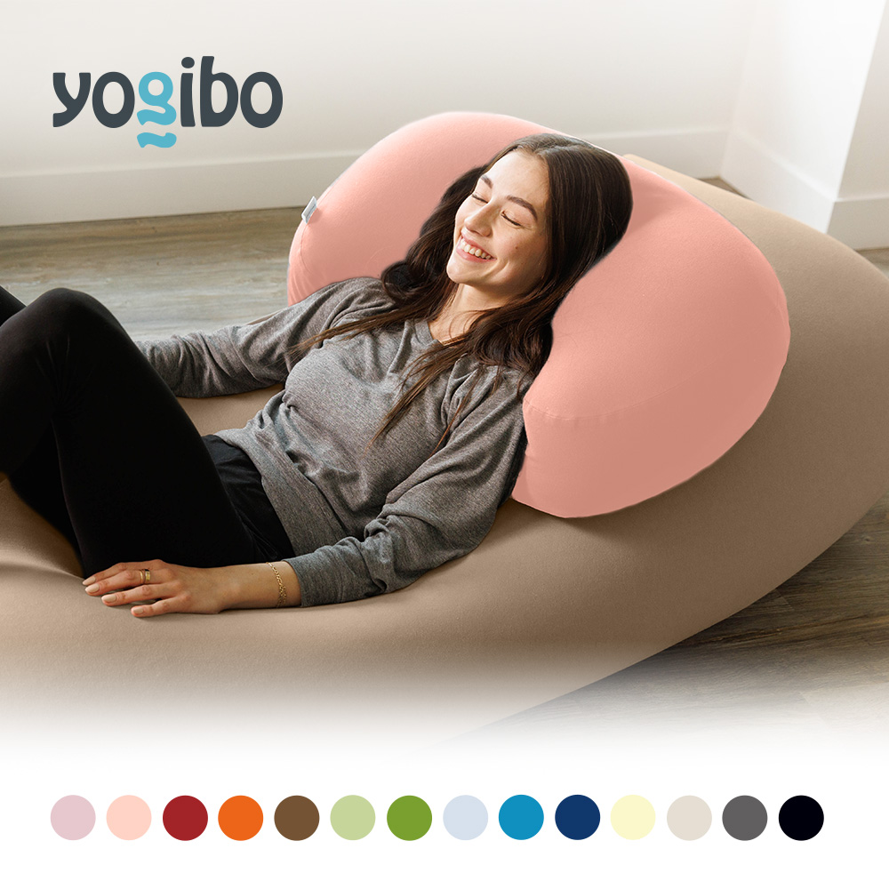 Yogibo Round Pillow ヨギボー ラウンド ピロー ダークグレー - 布団、寝具