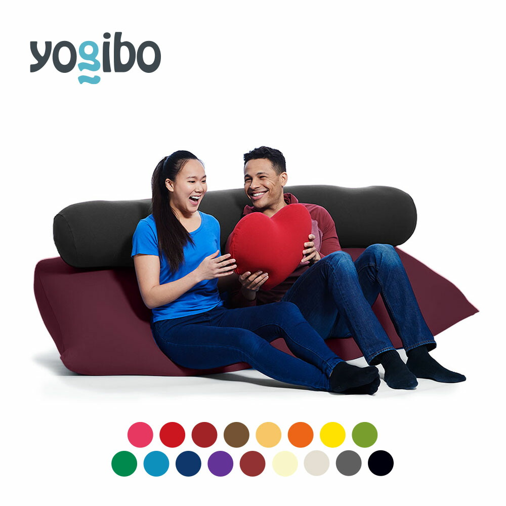 【楽天市場】【創業祭SALE 10OFF】 Yogibo Short (ヨギボー ショート) & Yogibo Roll Max (ヨギボー