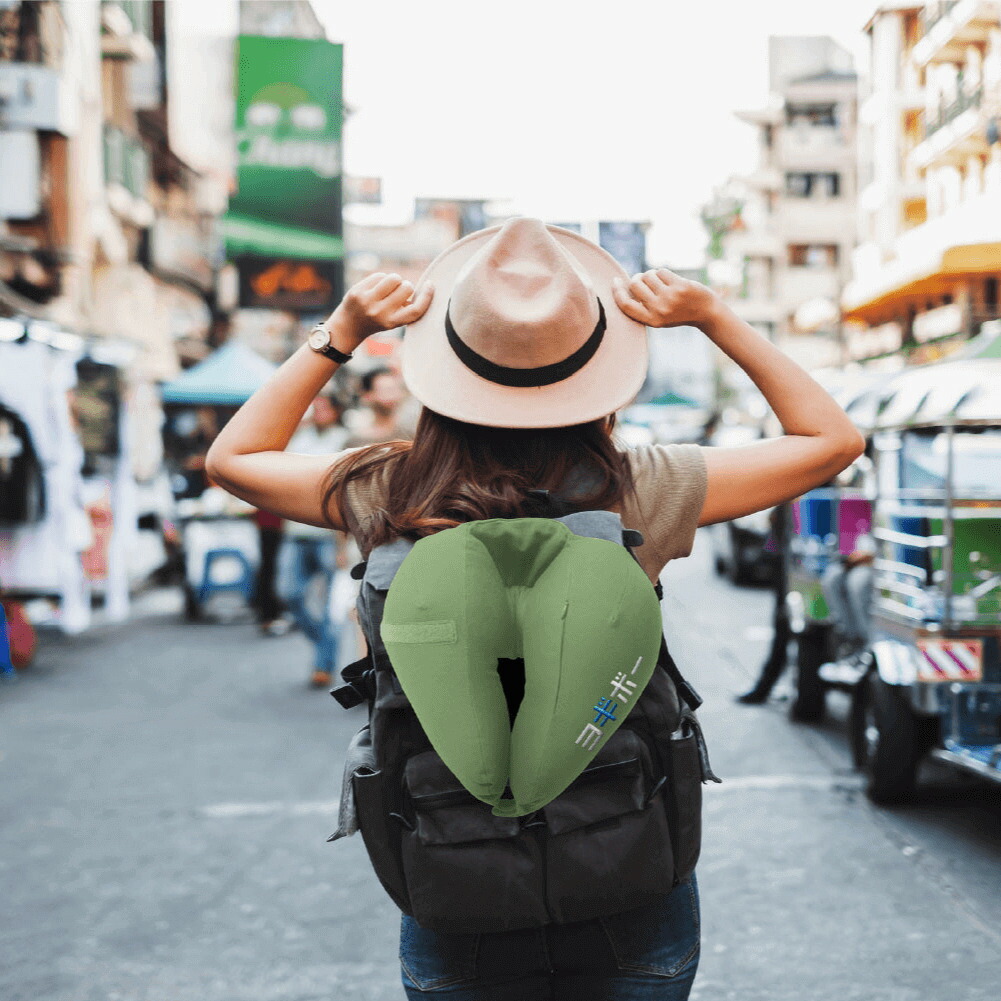 Yogibo Neck Pillow X Logo ( ヨギボー ネックピロー エックス