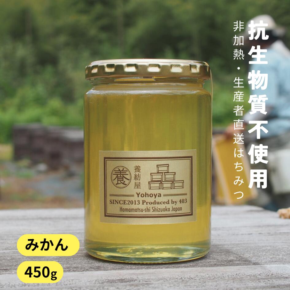 ニホンミツバチの非加熱・残留農薬なしの天然生蜂蜜　1kg はちみつ 蜂蜜 国産 1瓶(120g) オーガニック 非加熱 天然 無添加