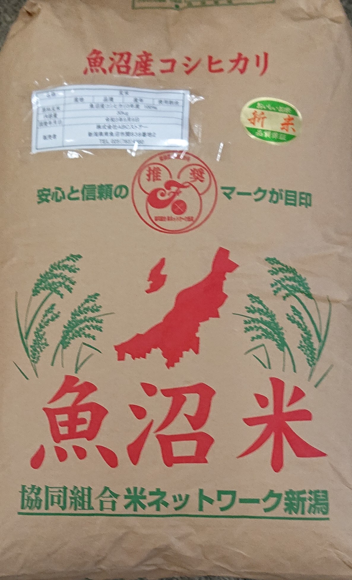 米・雑穀 新米 令和7年産 南魚沼産こしひかり玄米30kg 産地直送 送料無料