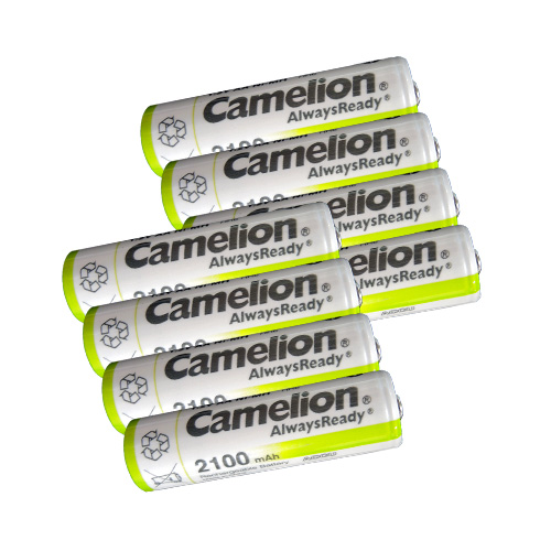 送料無料ニッケル水素充電池 単3形  Camelion NH-AA2100ARBC4　単3形/4本入&times;2 8本セット