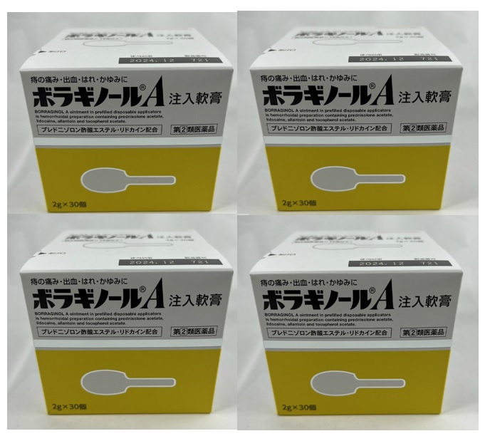 市場 ×4箱セット送料込 注入軟膏 2 ボラギノールA 第 類医薬品