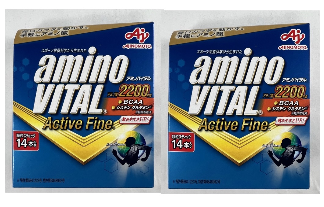 予約販売品】 味の素 アミノバイタル AMINO VITAL アクティブファイン 14本入 アミノ酸はカラダを動かすために必要なたんぱく質の材料となり  素早く吸収されるので 日々の生活をアクティブに過ごしたい方のコンディショニングに最適 4901001627271 qdtek.vn