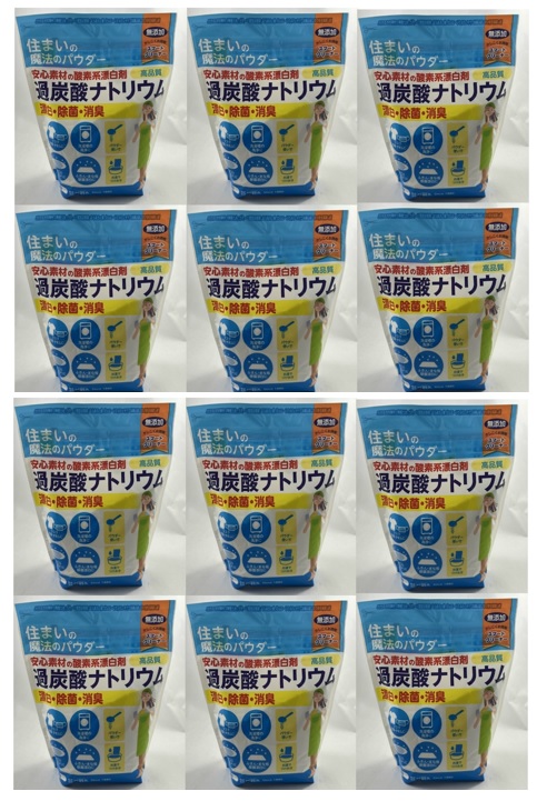 【×12袋セット送料込】丹羽久 niwaQ 過炭酸ナトリウム 酸素系漂白剤 500g