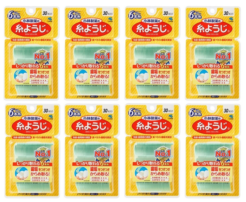 小林製薬 糸ようじ 歯間の汚れを清掃する持ち手付きフロス デンタル用品 虫歯 歯周病 当店限定販売