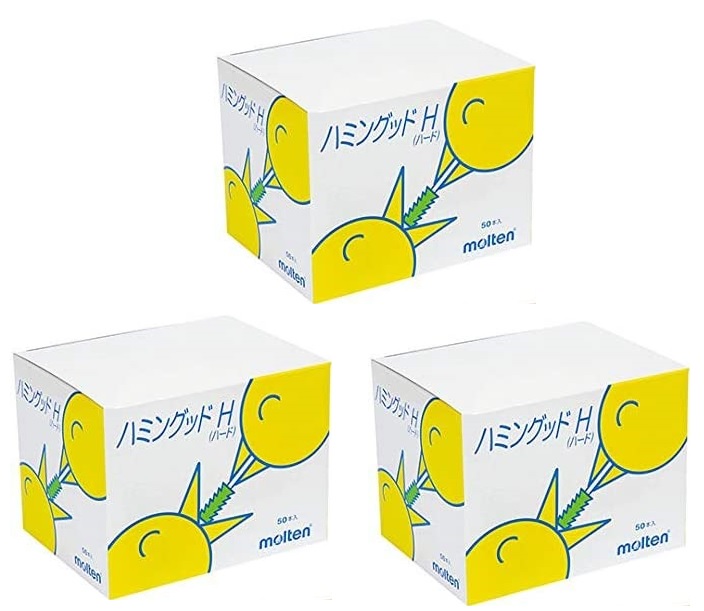 【２５０本入×3箱セット送料込】モルテン ハミングッドＨ（ハード） 口腔清掃用スポンジブラシ 使いやすい長めの持ちやすく、スポンジに力を伝えやすい木製の平らなスティック（全長15cm）　(4905741904753/)