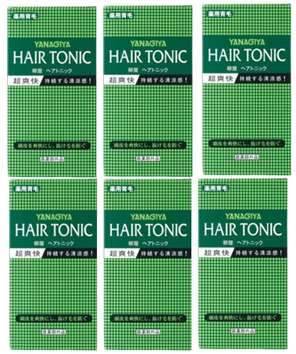 【×6本セット送料込】柳屋本店 柳屋 ヘアトニック 240ml 爽快な 薬用ヘアトニック 薬用育毛( 頭皮 抜け毛 防止)　愛されて５０年。柳屋ヘアトニックは、医薬部外品です。(4903018113235)