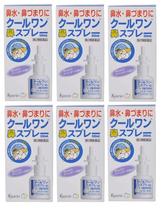 気質アップ 杏林製薬 クールワン 鼻スプレー 30ml 点鼻薬 鼻炎 第二類医薬品