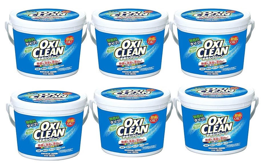 【×6個セット送料込】グラフィコ オキシクリーン OXICLEAN 1500g