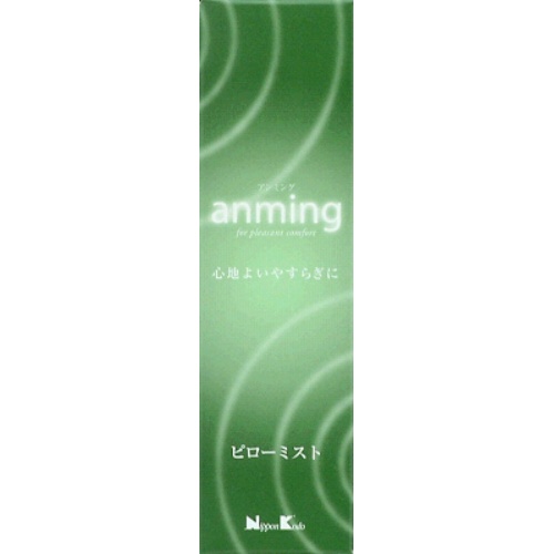 【送料無料・まとめ買い×6個セット】日本香堂 アンミング ピローミスト 100mL