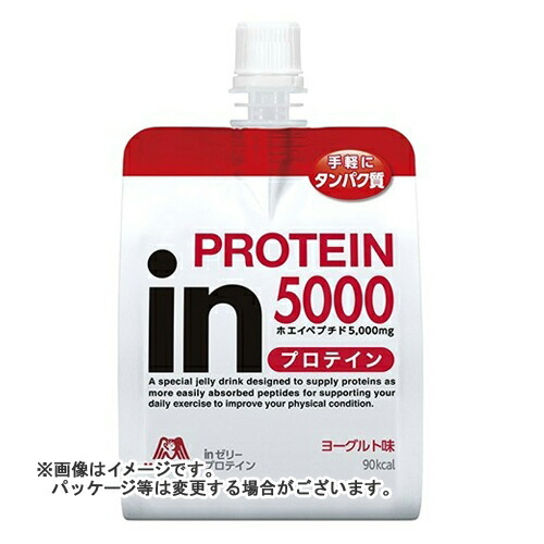 【送料込】 森永 inゼリー プロテイン ヨーグルト味 180g ×36個セット