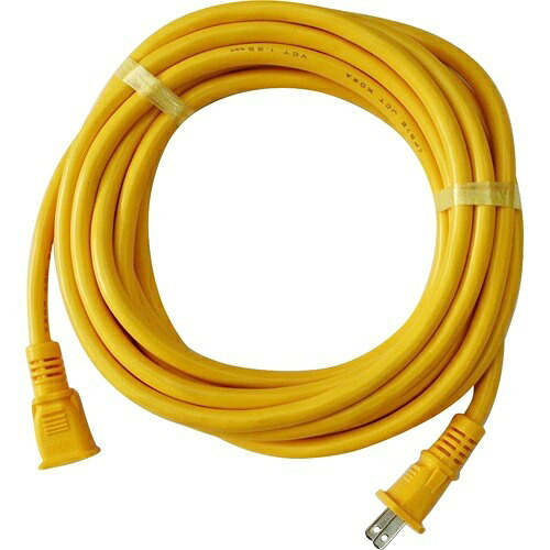 【送料込・まとめ買い×8個セット】Kowa 延長コード 15A*5m KW110-5 キイロ(1コ入)