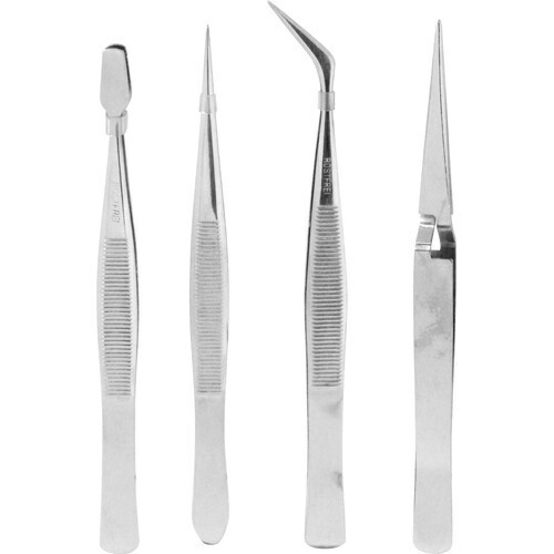 【送料込・まとめ買い×100個セット】藤原産業 E-Value ステンレスピンセット EHP-4SN(4本組) 91,567円