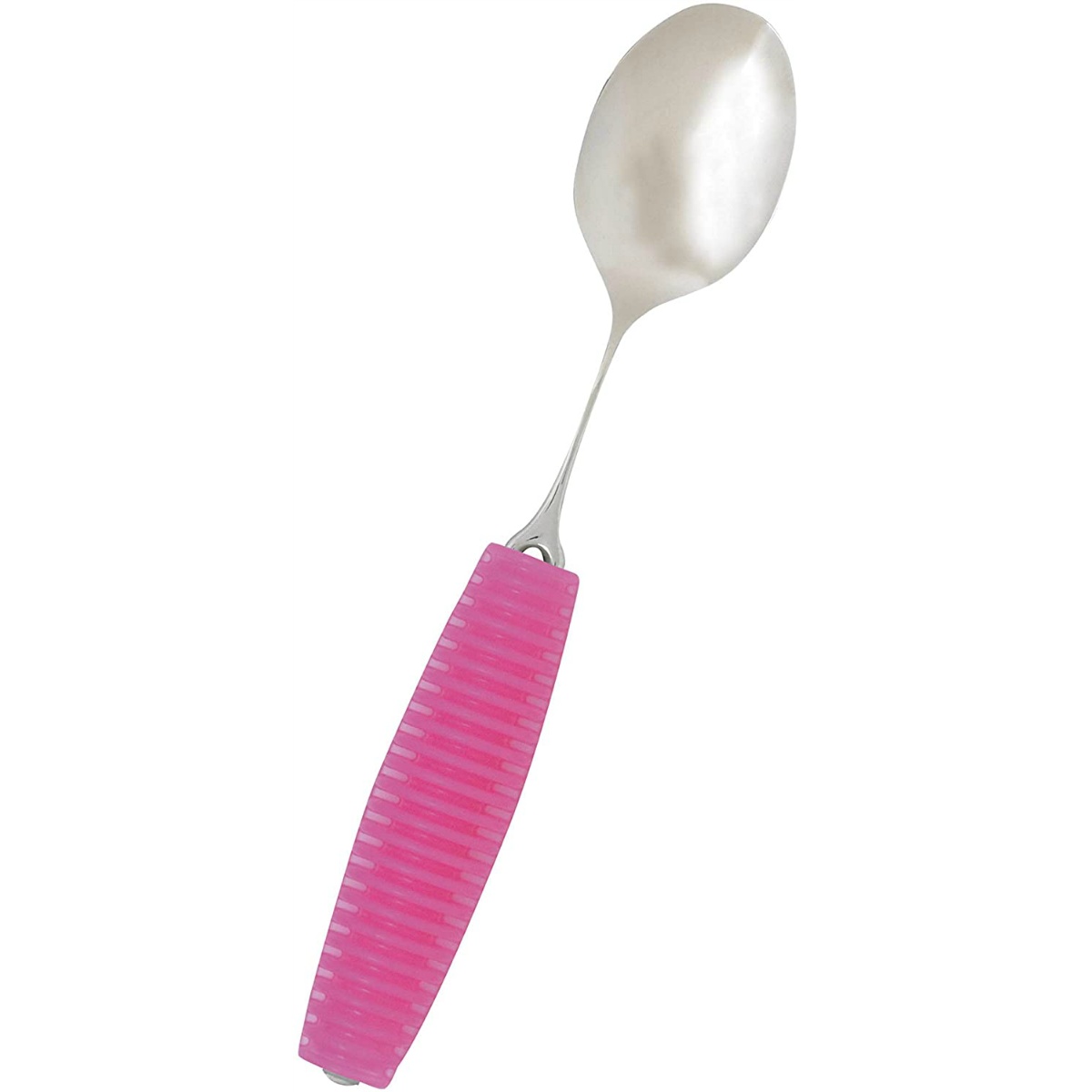 最高の 楽天市場 5本 メール便送料込 岡部洋食器 フレックスメタルスプーン スプーン大 グリップ付 ピンク 1本入 ケンコウlife 数量限定 Bralirwa Co Rw
