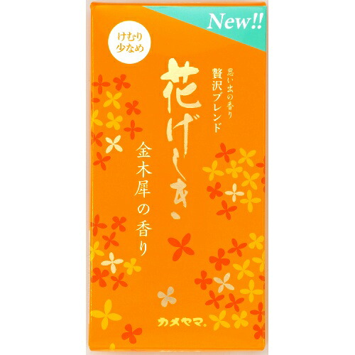 【送料込・まとめ買い×80個セット】カメヤマ 花げしき 金木犀の香り 100g 線香