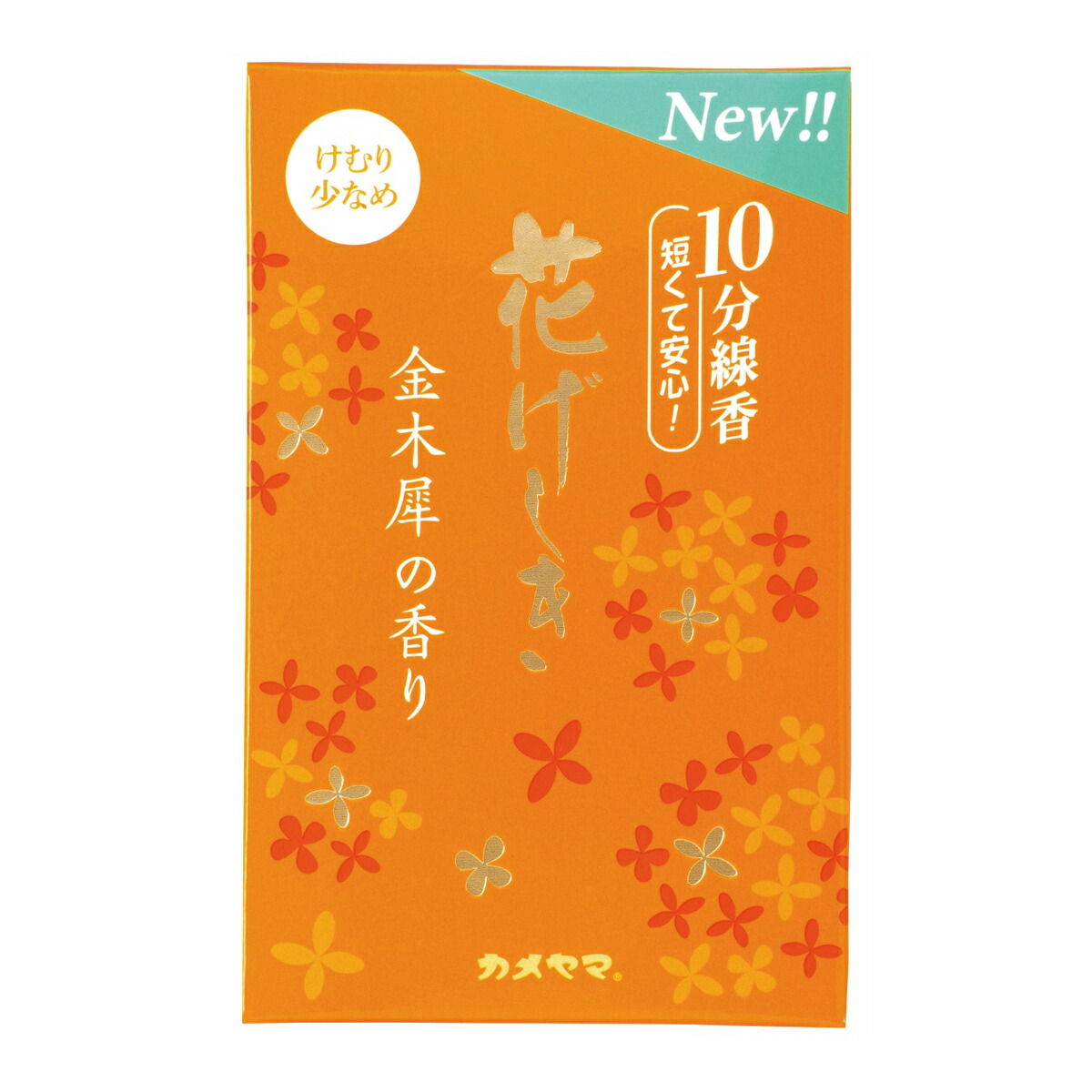 【送料込・まとめ買い×100個セット】カメヤマ 花げしき 金木犀の香り 10分 50g