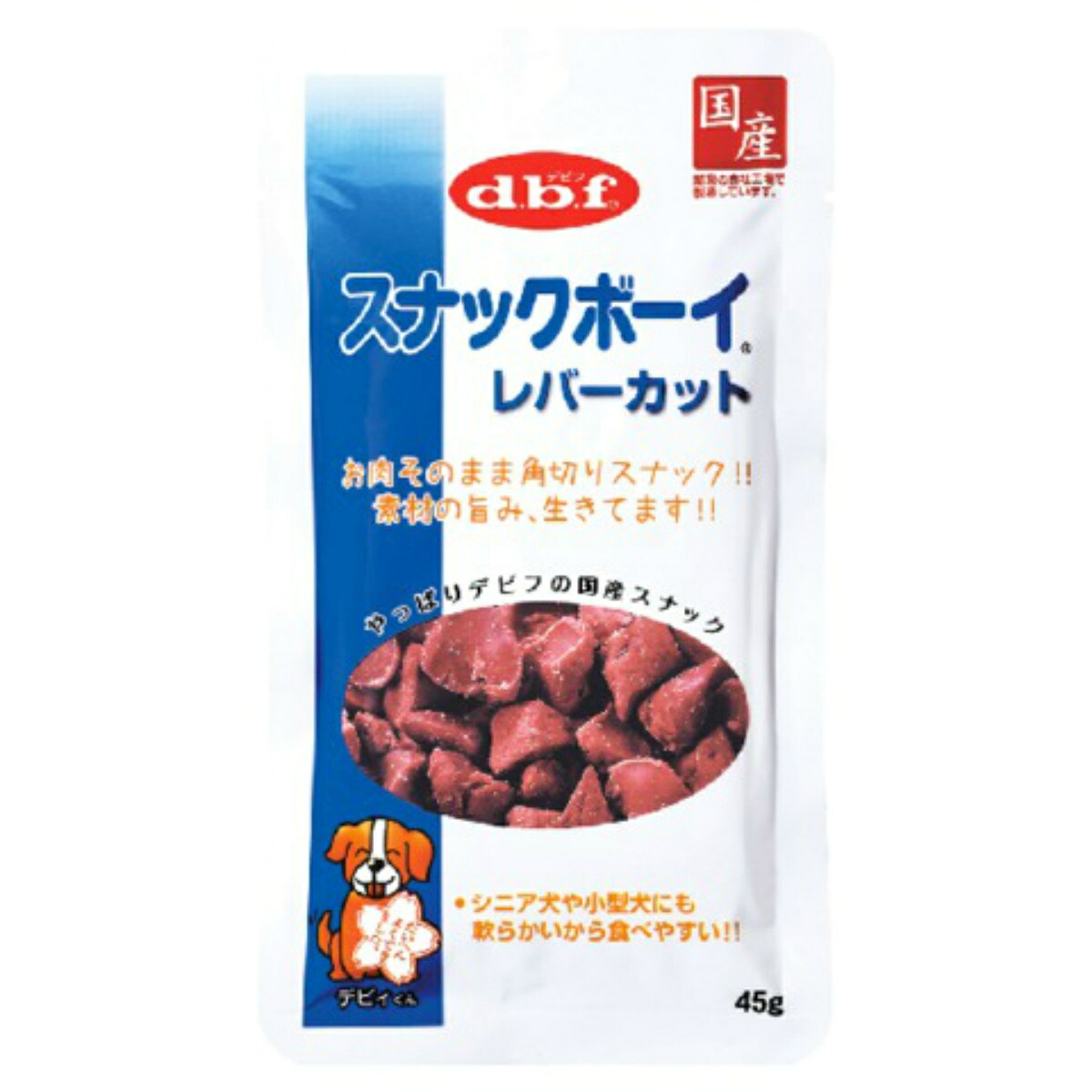 オープニング 大放出セール お肉本来の旨味をぎゅっと凝縮 ドッグフード 送料込 まとめ買い 48個セット デビフ スナックボーイ レバーカット 45g 犬用スナック ケンコウlife 人気が高いセール Fef Bgu Ru
