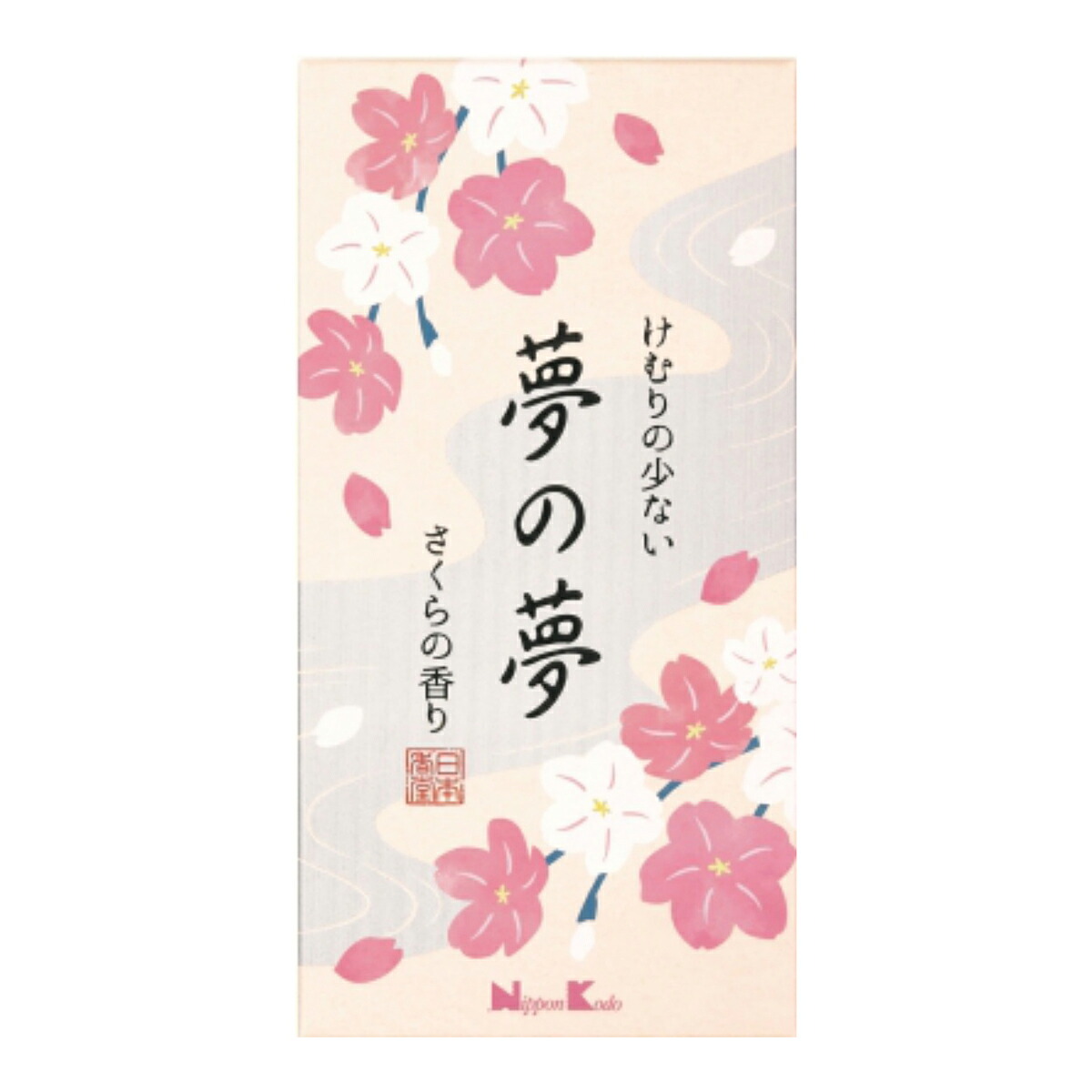 【送料込・まとめ買い×100個セット】日本香堂 夢の夢 さくらの香り バラ詰 100g