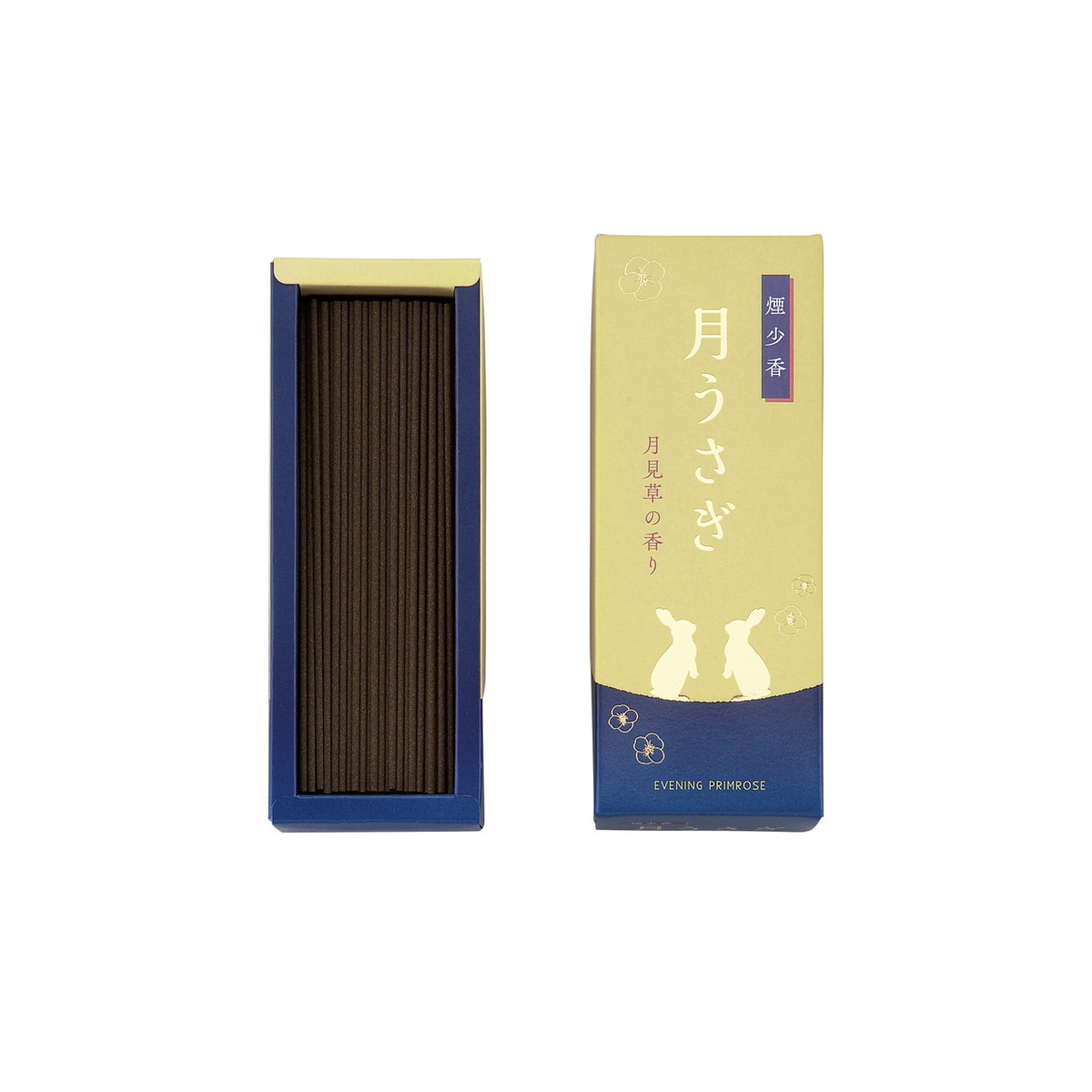【送料込・まとめ買い×8個セット】マルエス 煙少香 月うさぎ 月見草の香り 100g