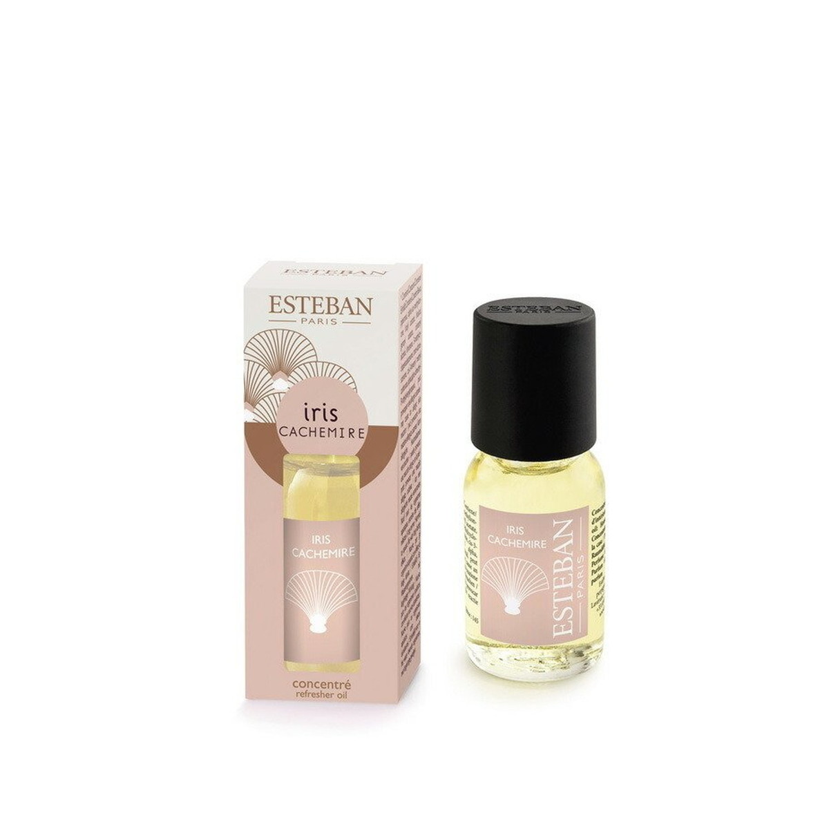 【送料込・まとめ買い×12個セット】日本香堂 エステバン ESTEBAN イリスカシミア インテリア フレグランスオイル 15ml|ケンコウlife