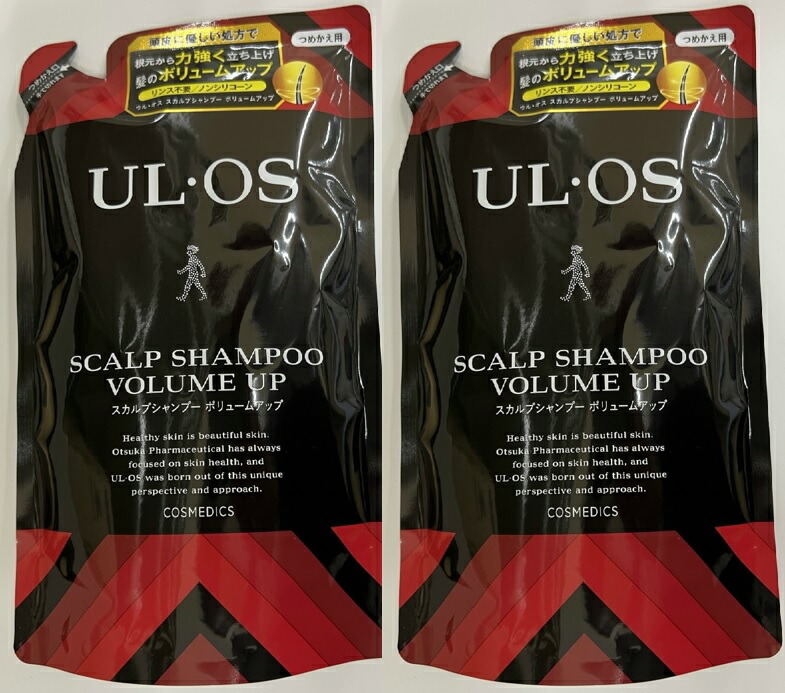【新品】ウルオス　スカルプシャンプー　ボリュームアップ　500ml×5点 UL・OS（ウル・オス）スカルプシャンプー ボリュームアップ つめかえ用
