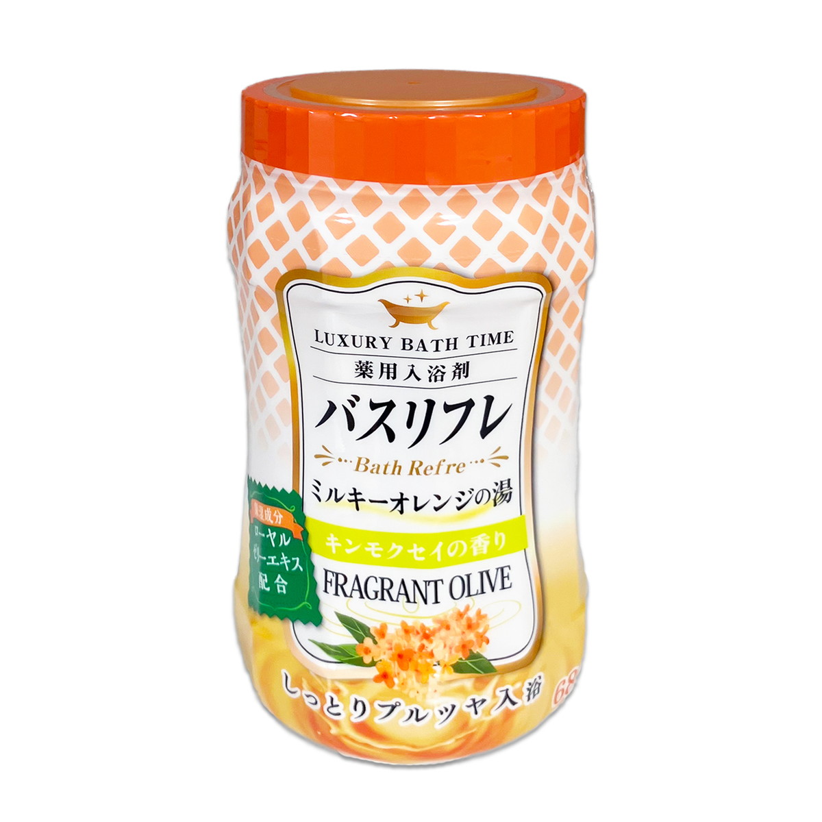 【送料込・まとめ買い×12個セット】ライオンケミカル バスリフレ 薬用 入浴剤 キンモクセイ にごり湯 本体 680g