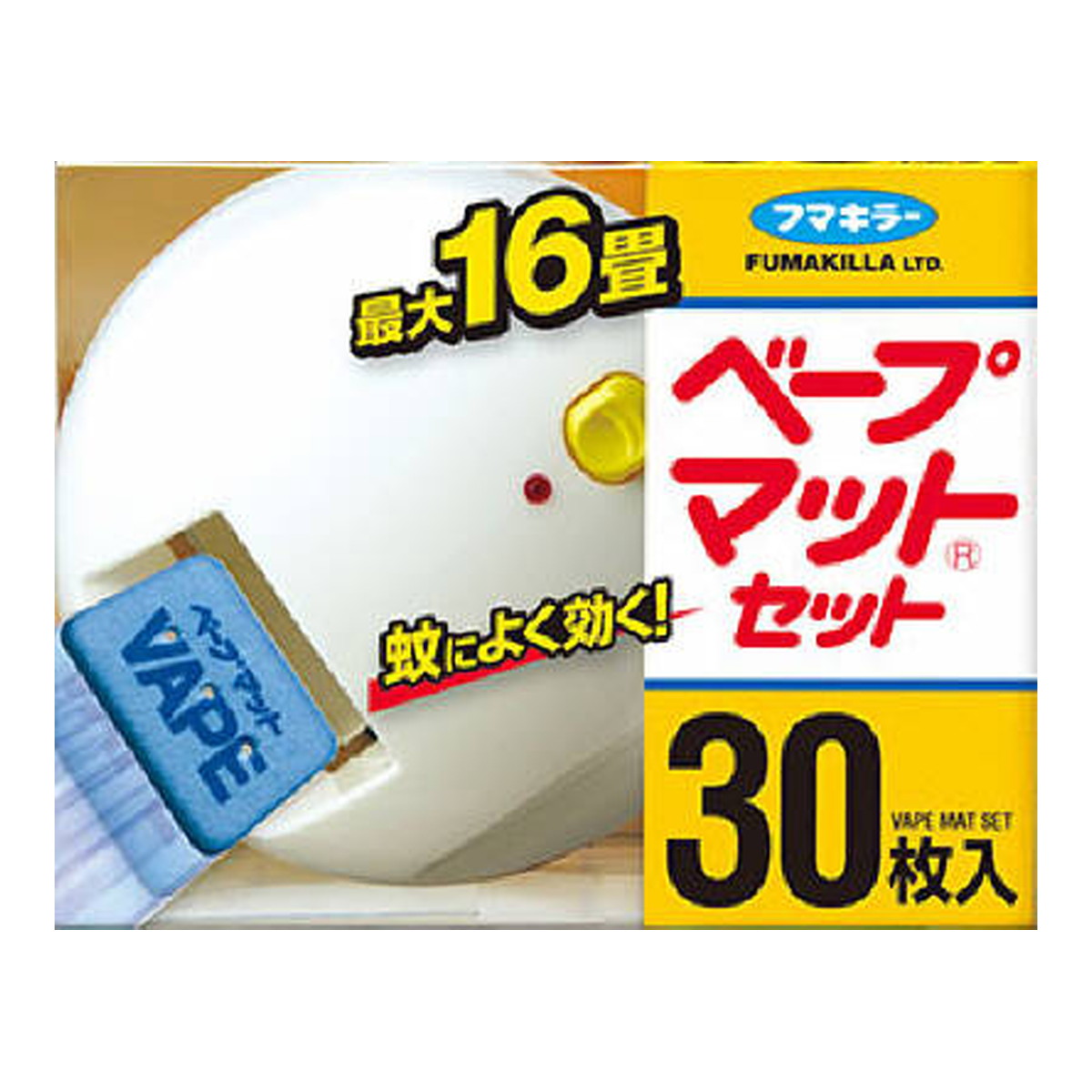 【送料込・まとめ買い×6個セット】フマキラー ベープ マット セット 30枚入 ベープマット
